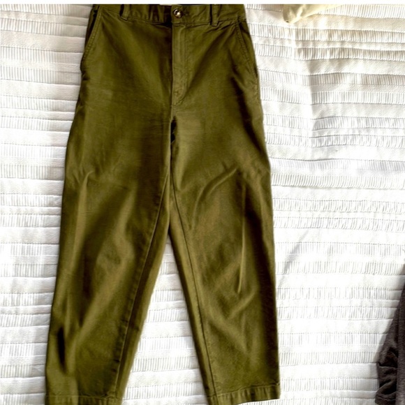 Madewell army green balloon pants size 25 - Picture 7 of 7